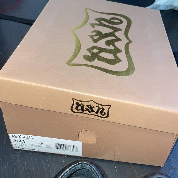 ASH leather slip on platform sneakers - Picture 6 of 7